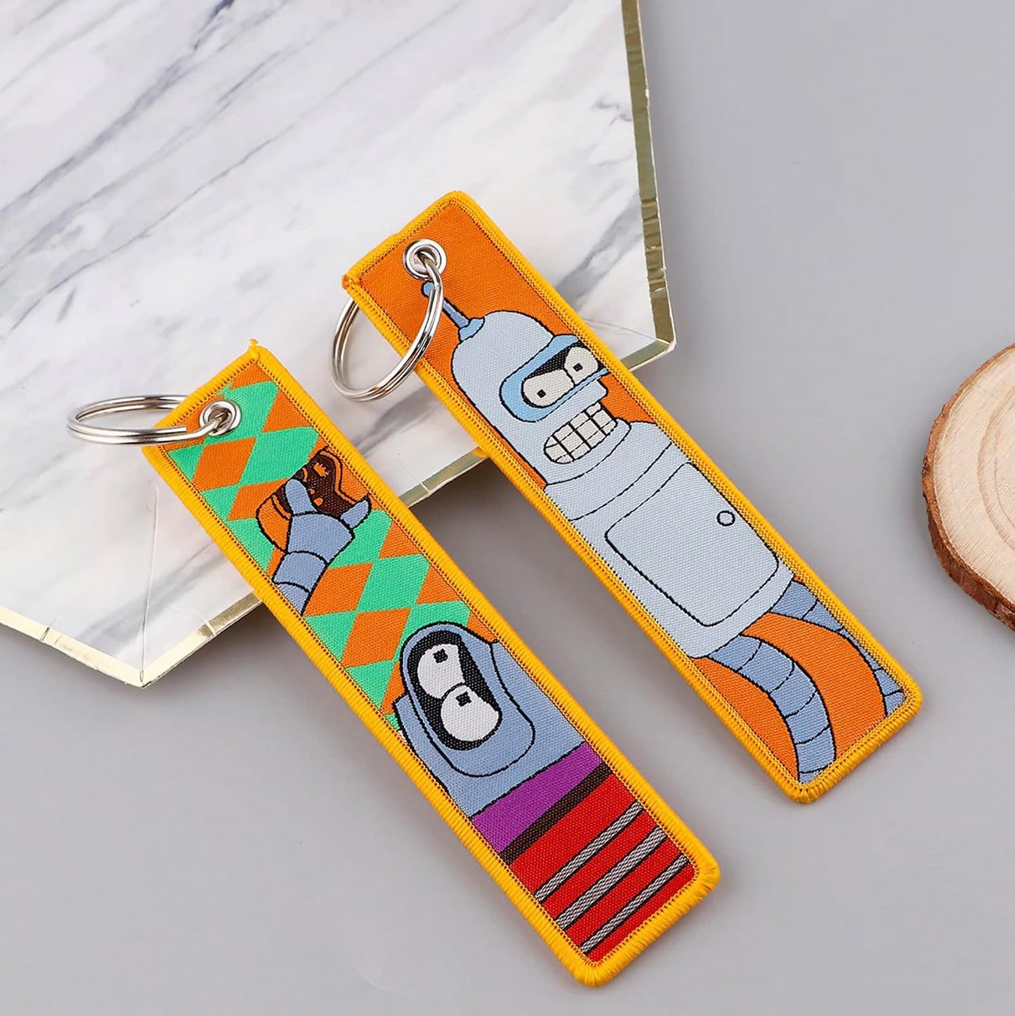 Llavero Anillo Futurama Bender Robot