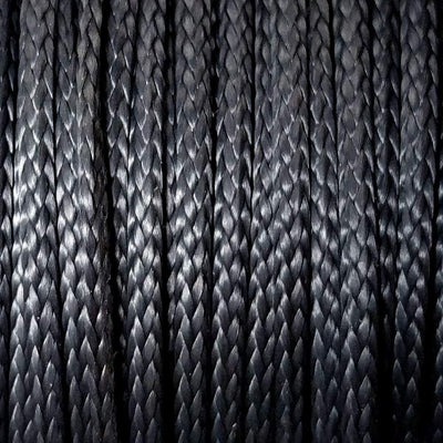 Cuerda supervivencia 600lb resistente color negro 25pies