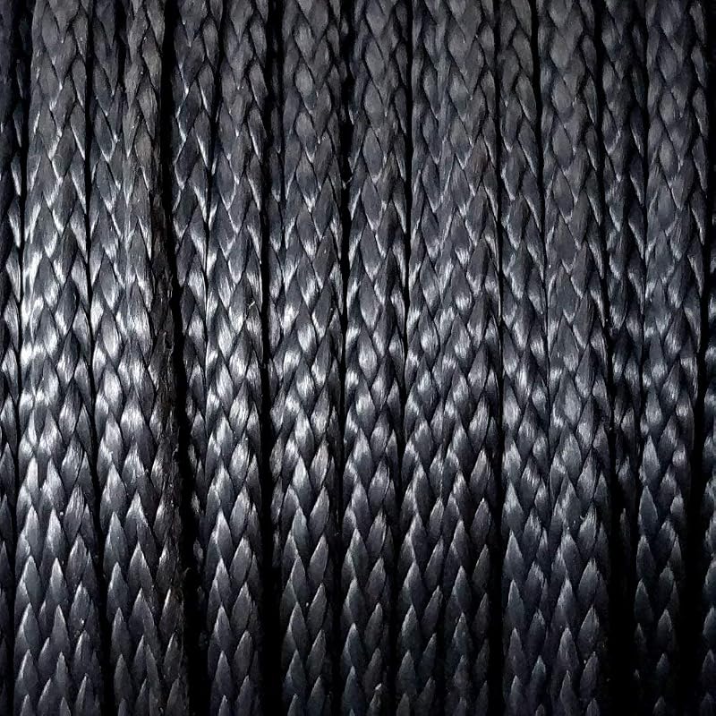 Cuerda supervivencia Technora 600lb 50pies color negro