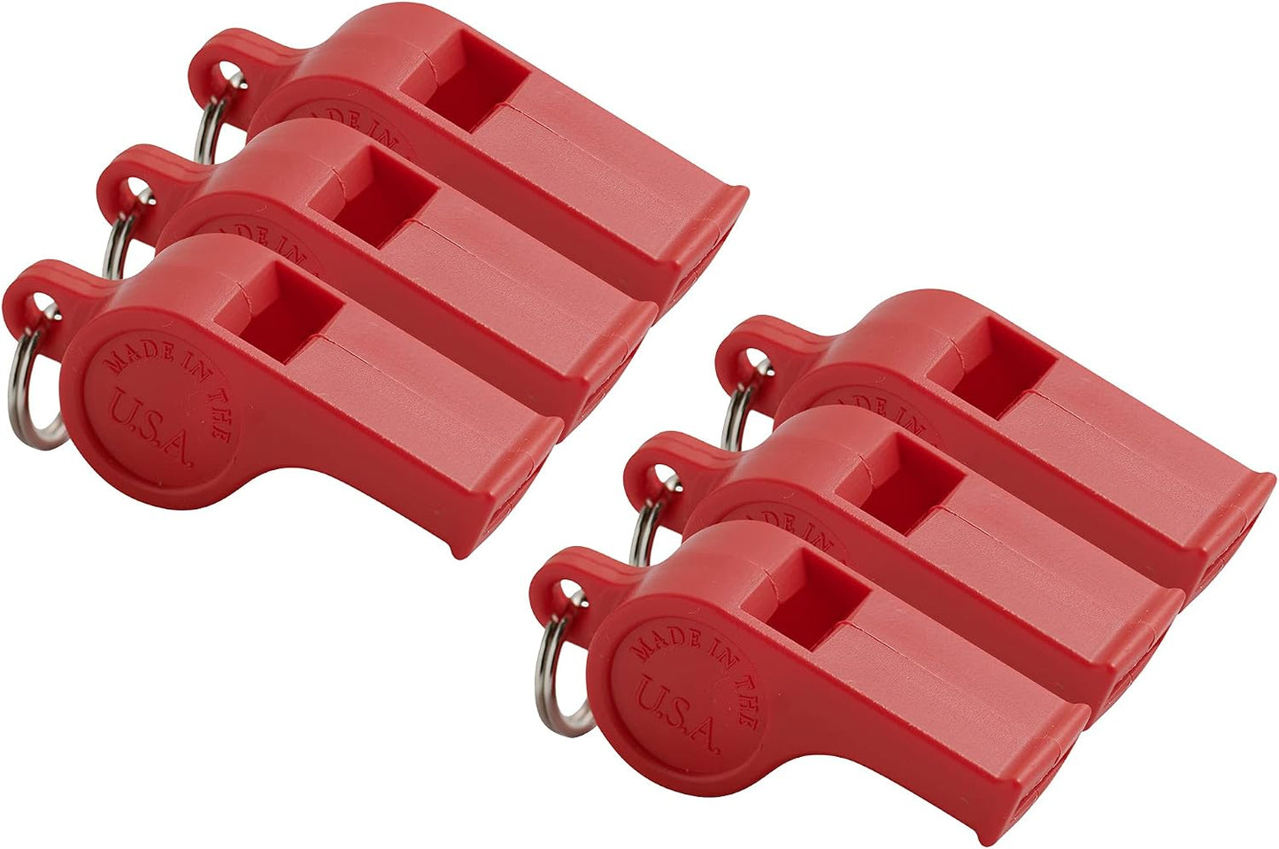 Silbatos deportivos duraderos para entrenador paquete 6