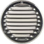 Cubierta ventilación aluminio 5pulg rejilla redonda