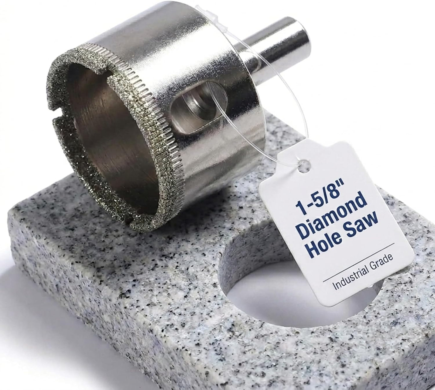 Broca diamante para vidrio mármol granito 1-2 pulg