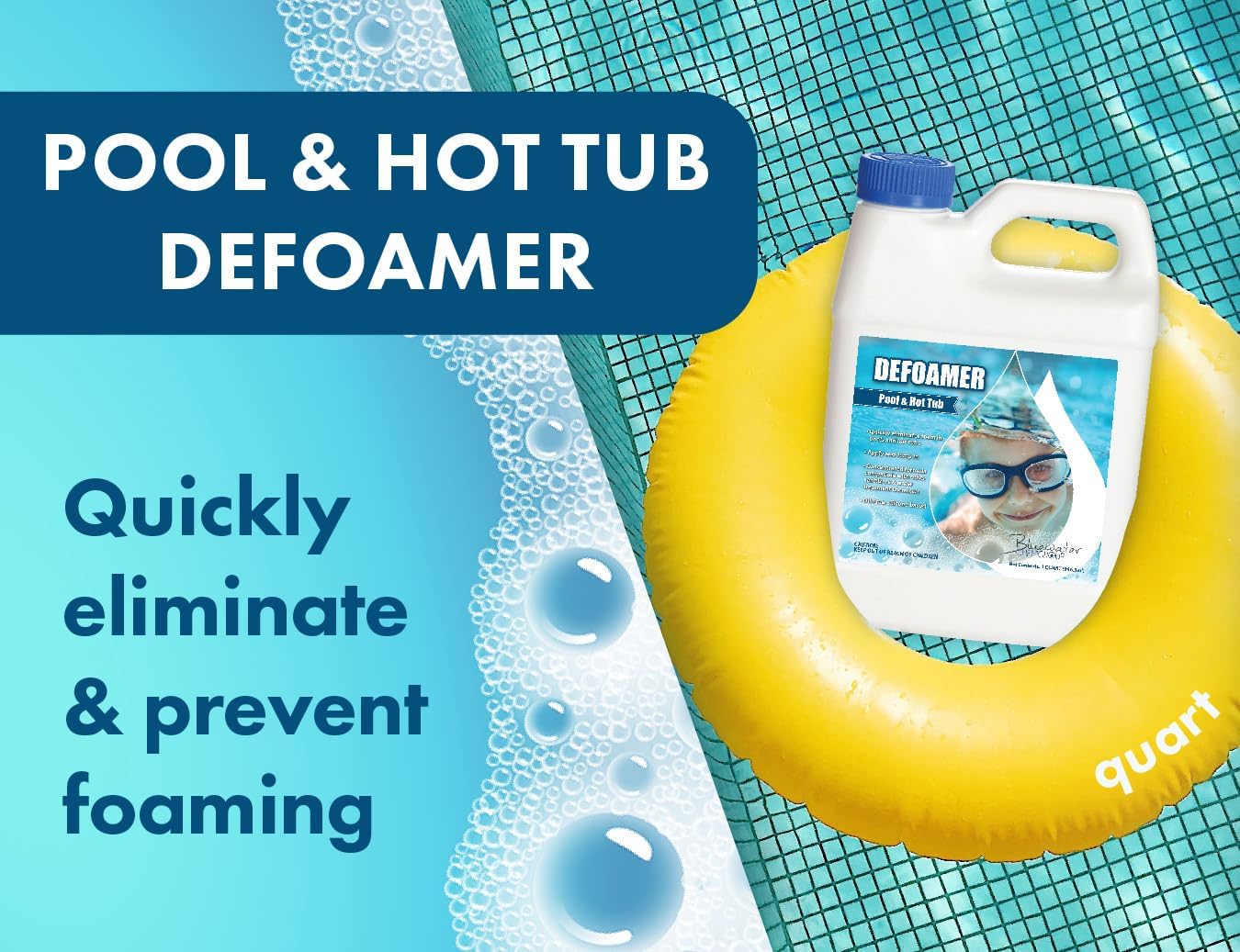 Antiespumante para piscinas 32oz