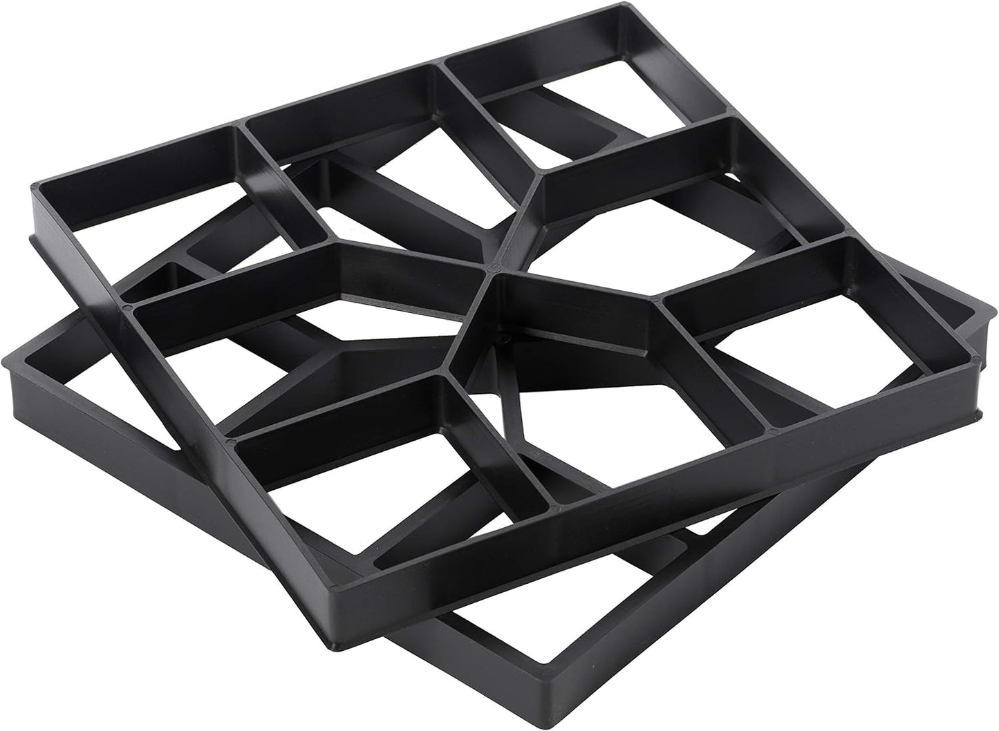 2 Moldes Pavimento Reutilizables Adoquines