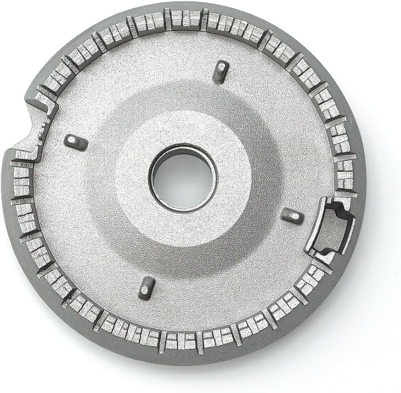 Base Quemador para Hornalla Whirlpool de Acero Inox