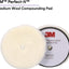 Almohadilla orbital compuesto automotriz 6/150mm blanca