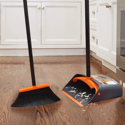 Set escoba y recogedor mango 52pulg hogar cocina