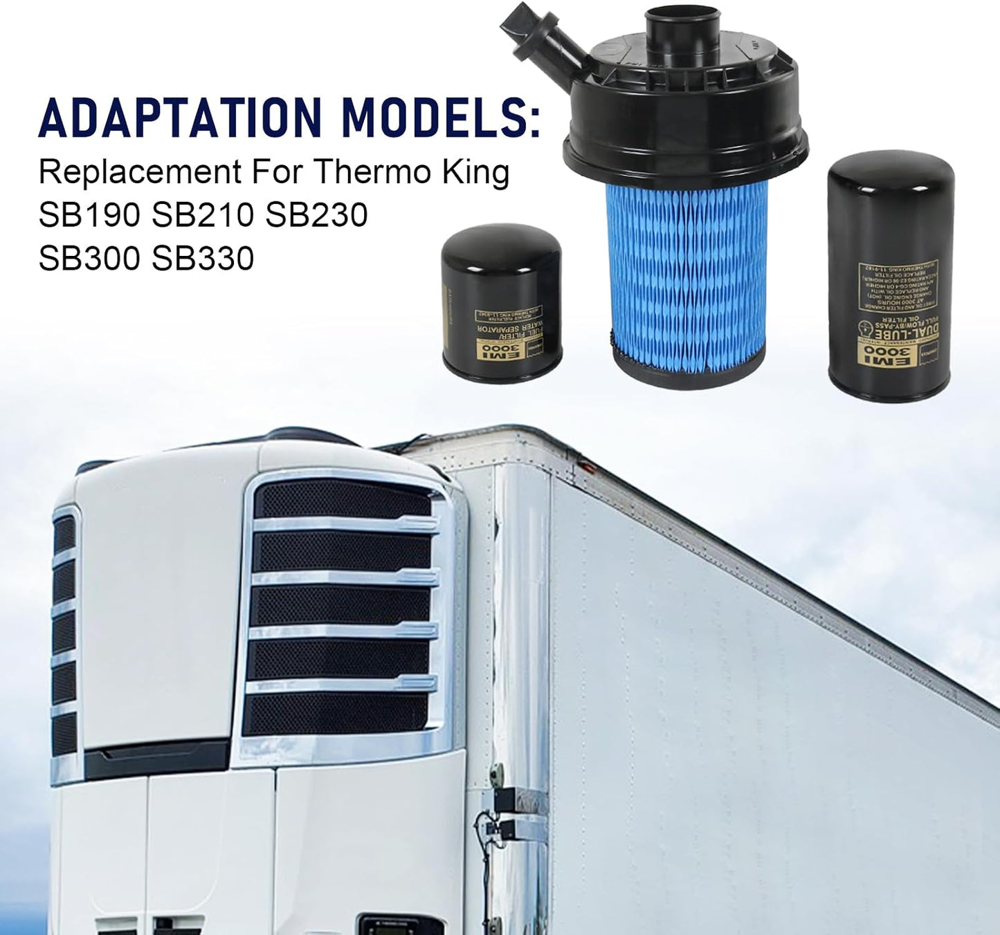 Filtro aire y combustible kit repuesto Thermo King SB190