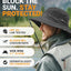Sombrero UV Protección UPF 50 para Hombres y Mujeres 22-23 1/2