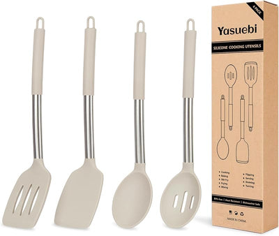 Set 4 Utensilios Silicón Antiadherente para Hornear