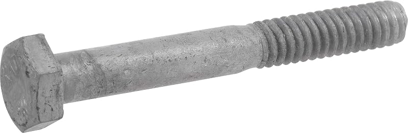Tornillo hex galv 1/2x5" paq 25