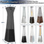 Fundas impermeables calentador patio con cremallera resistente