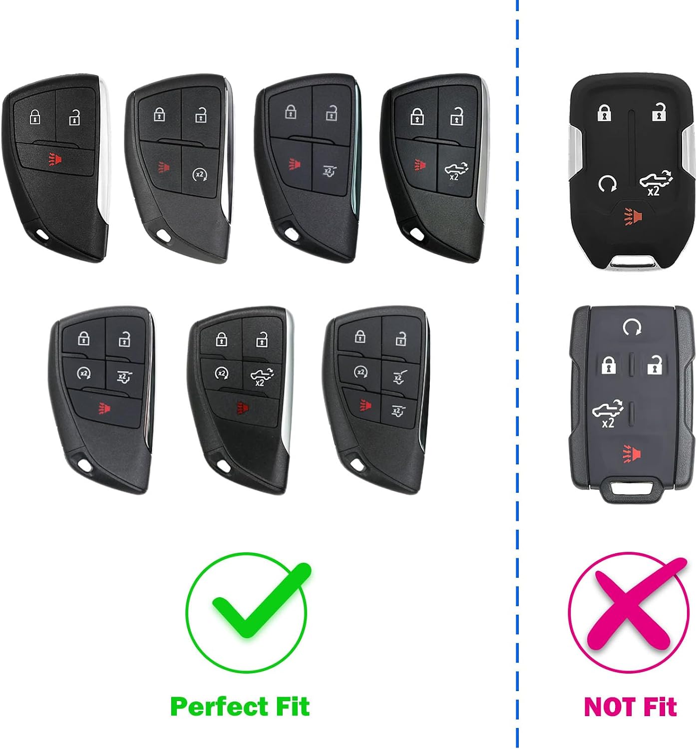 Funda llavero coche comp Chevrolet Silverado 1500
