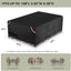 Funda para muebles patio 108x82pulg impermeable 600D