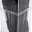 Recipiente plástico transparente 2.75x2.625x5.75" set 4