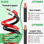 Cable extensión solar 10AWG 60" para techos y RV