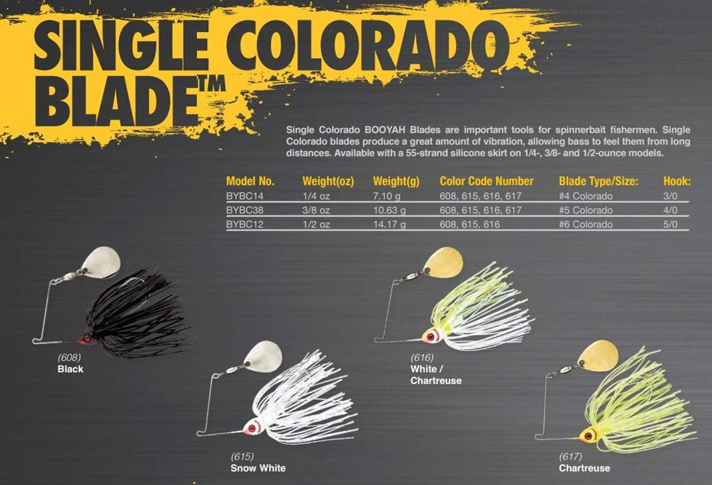 Señuelo de pesca Colorado Blade Spinner-Bait