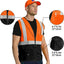 Chaleco seguridad reflectante malla 2 bolsillos ANSI/ISEA 107