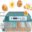 Incubadora 16 huevos automática con control humedad