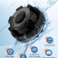 Cubierta clorador comp Hayward Cl200 CL220 ABS negro