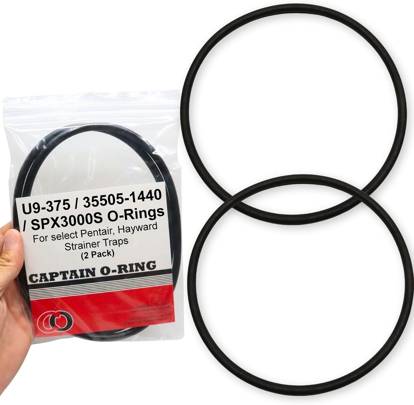 Repuesto anillos O para trampa colador Pentair Sta-Rite