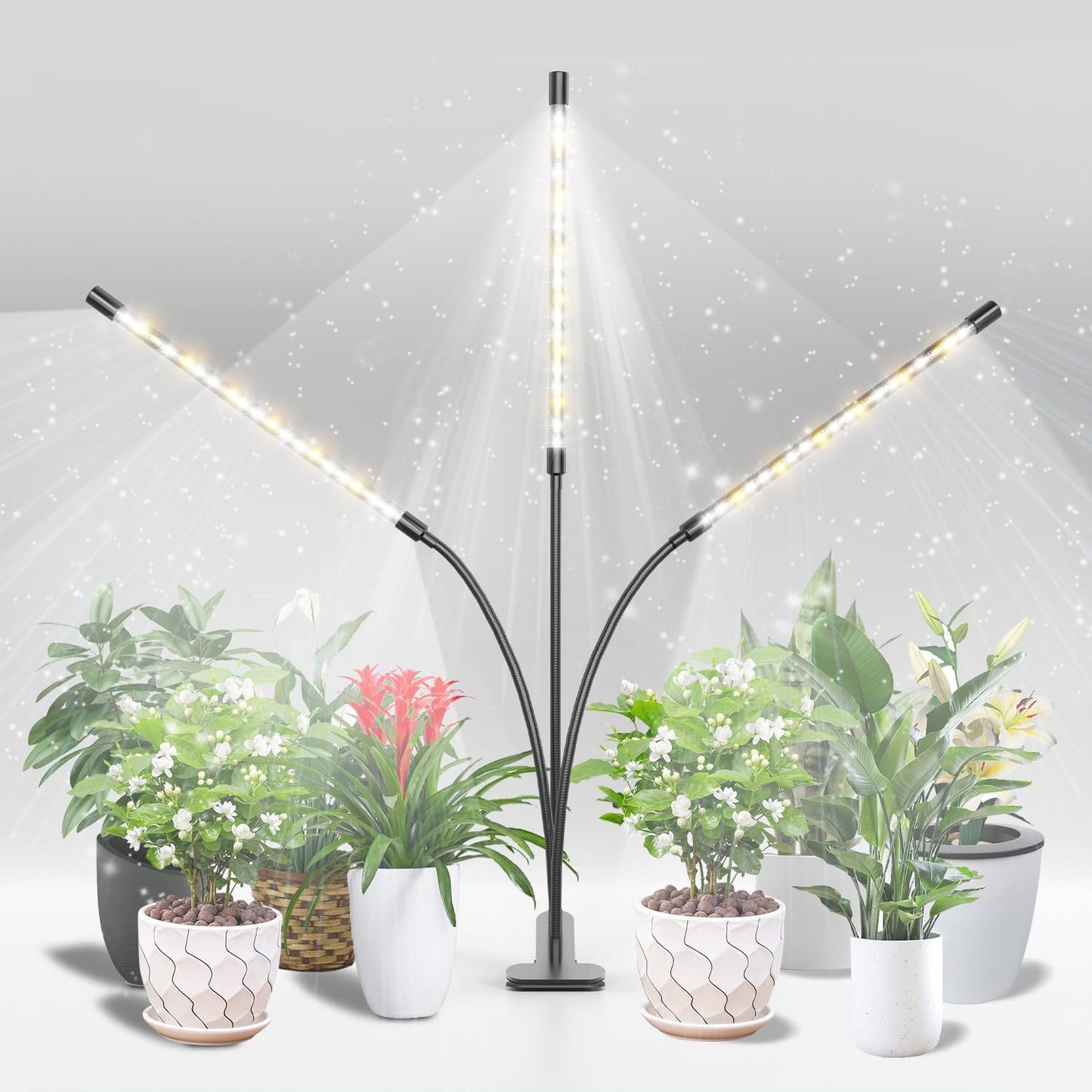 Luz cultivo plantas interior espectro completo 10 niveles
