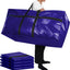 4 Pzas Bolsa Mudanza XXL 57gal Asa Cremallera Fuerte Azul