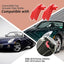 2 Clips Actuador Comp Pontiac Solstice 06-10 Saturn Sky 07-10 Rojo