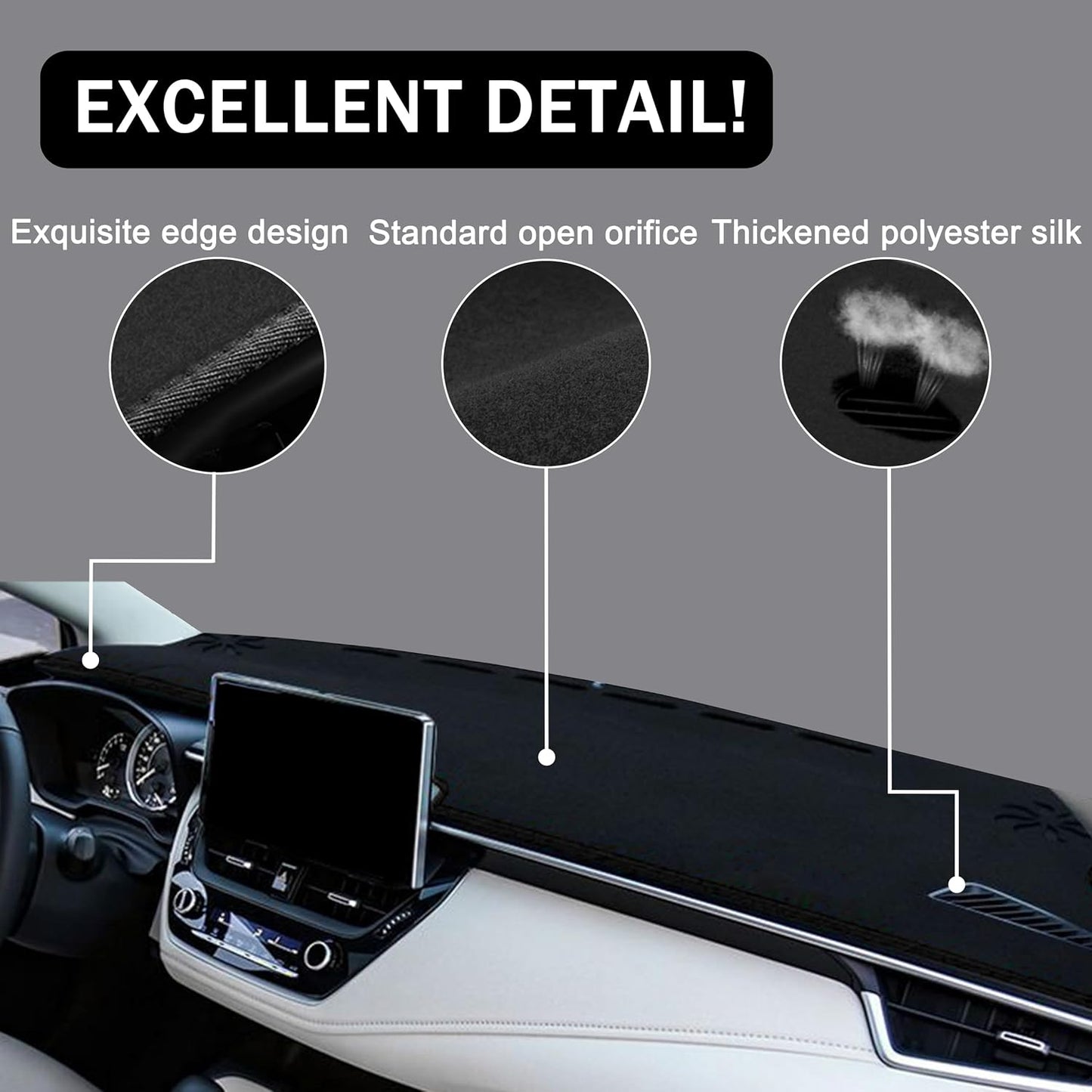 Funda salpicadero Toyota Corolla 19-26 con alfombrilla