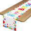 Camino mesa cumpleaños lunares 13x71pulg decoración fiesta