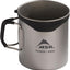 Taza titanio camping ultraligera