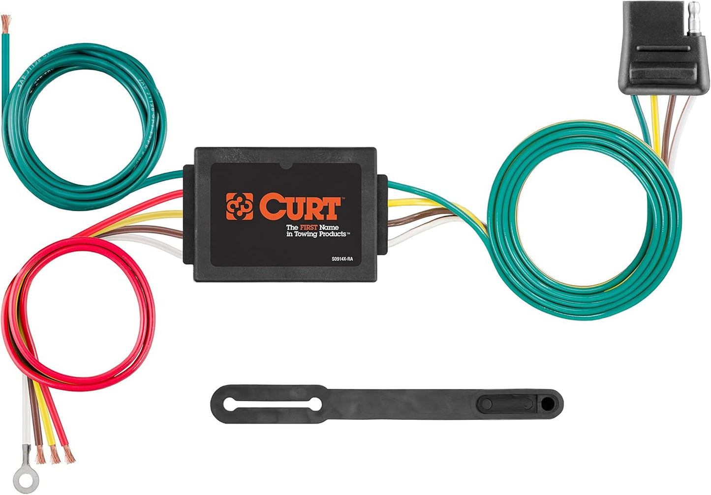 Convertidor luz trasera remolque 3 a 2 cables 4 pines