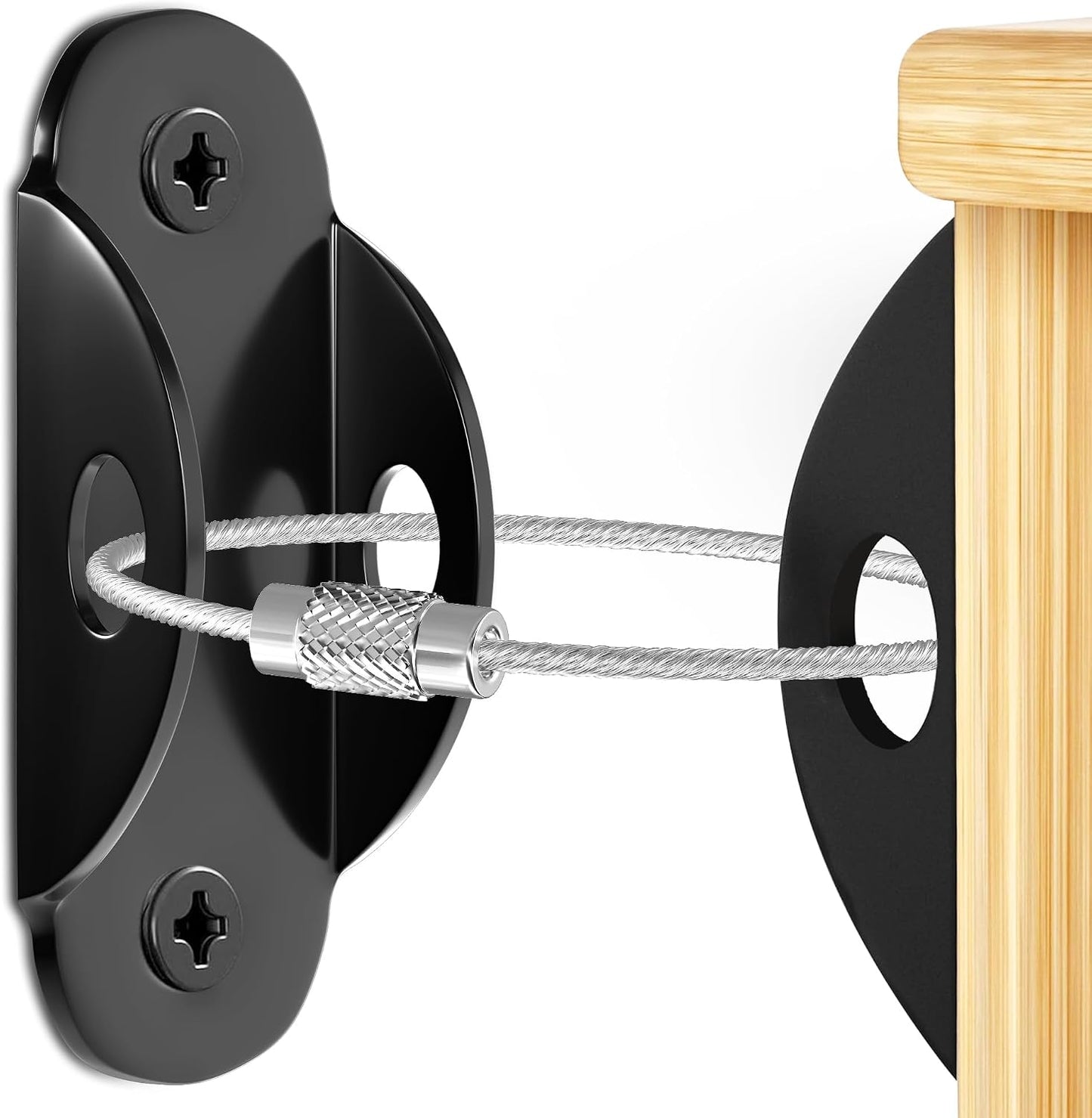 Anclajes muebles anti punta 400lb paquete 10