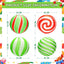 Linternas papel coloridas 8pzas decoración fiesta Candyland