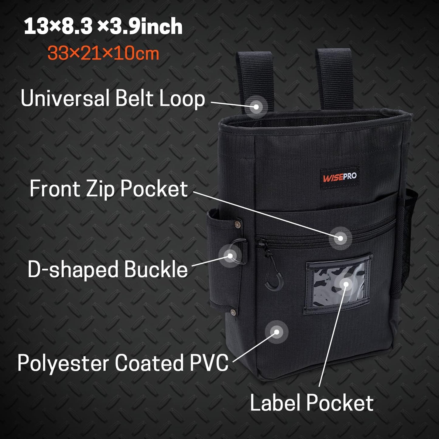 Bolsa detector metales portátil para PinPointer