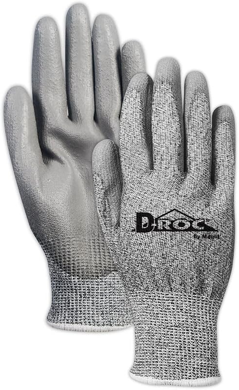 Guantes trabajo ligeros palma poliuretano resistentes talla