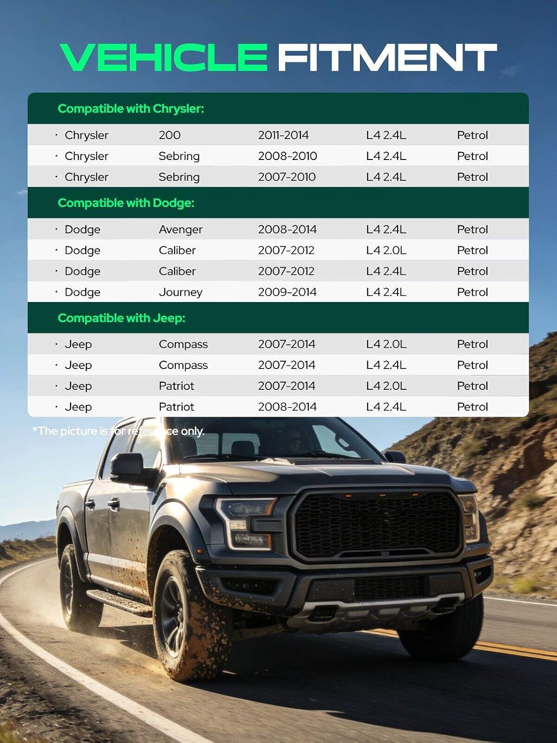 Repuesto bandeja aceite motor y tapón drenaje Chrysler
