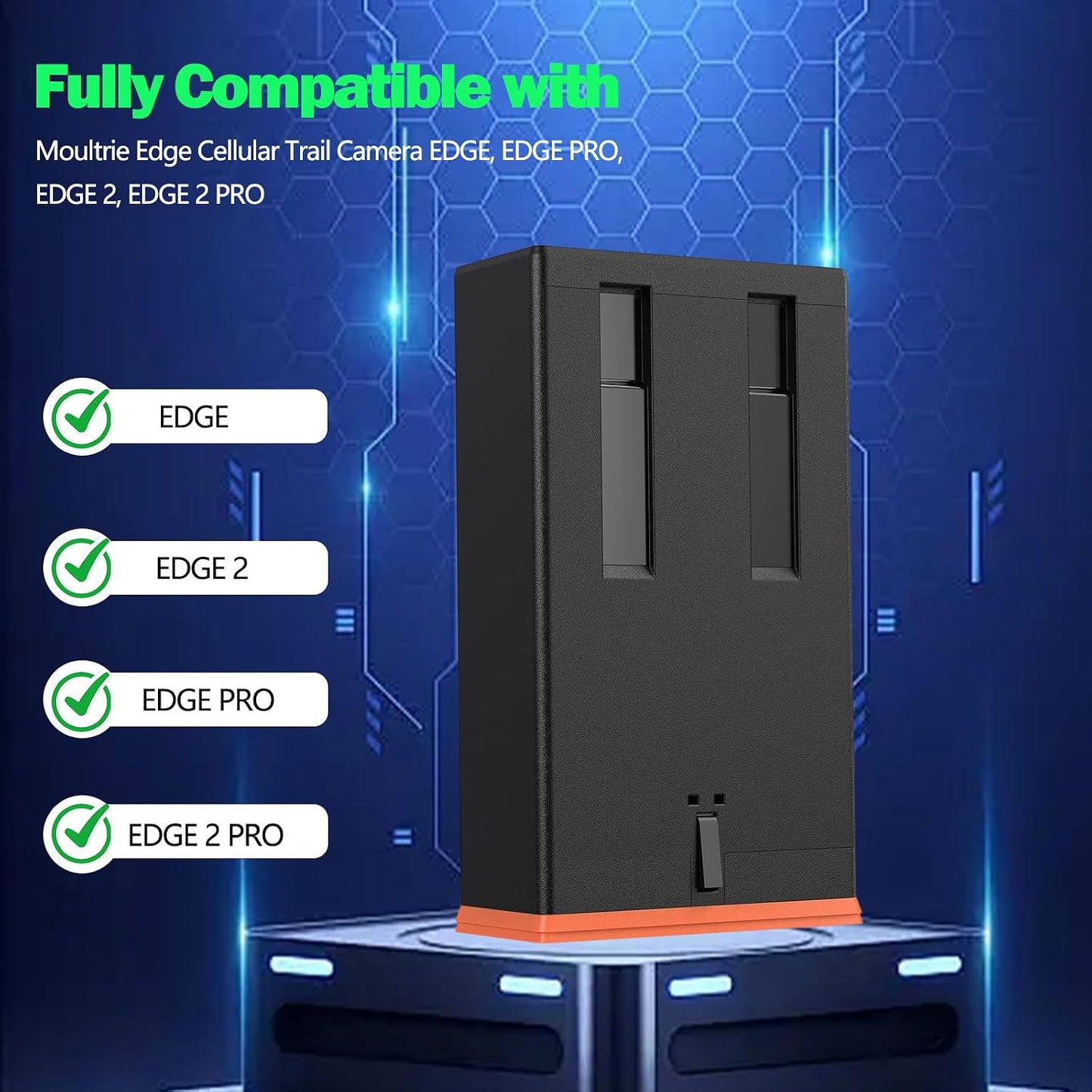 Batería recargable 5000mah para Moultrie Edge 2