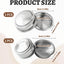 2 Cestas Portafiltros 2.008pulg Barista Taza/Taza Doble