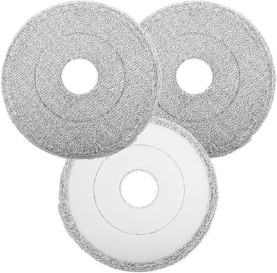 3 Pzas Cabezales Fregona Microfibra para Pisos Madera y Mármol