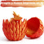 Huevo dragón 3D con cristal flexible 12pulg decoración