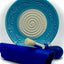 Set 4 Platos Rallador Cerámica Todo en Uno Azul Claro