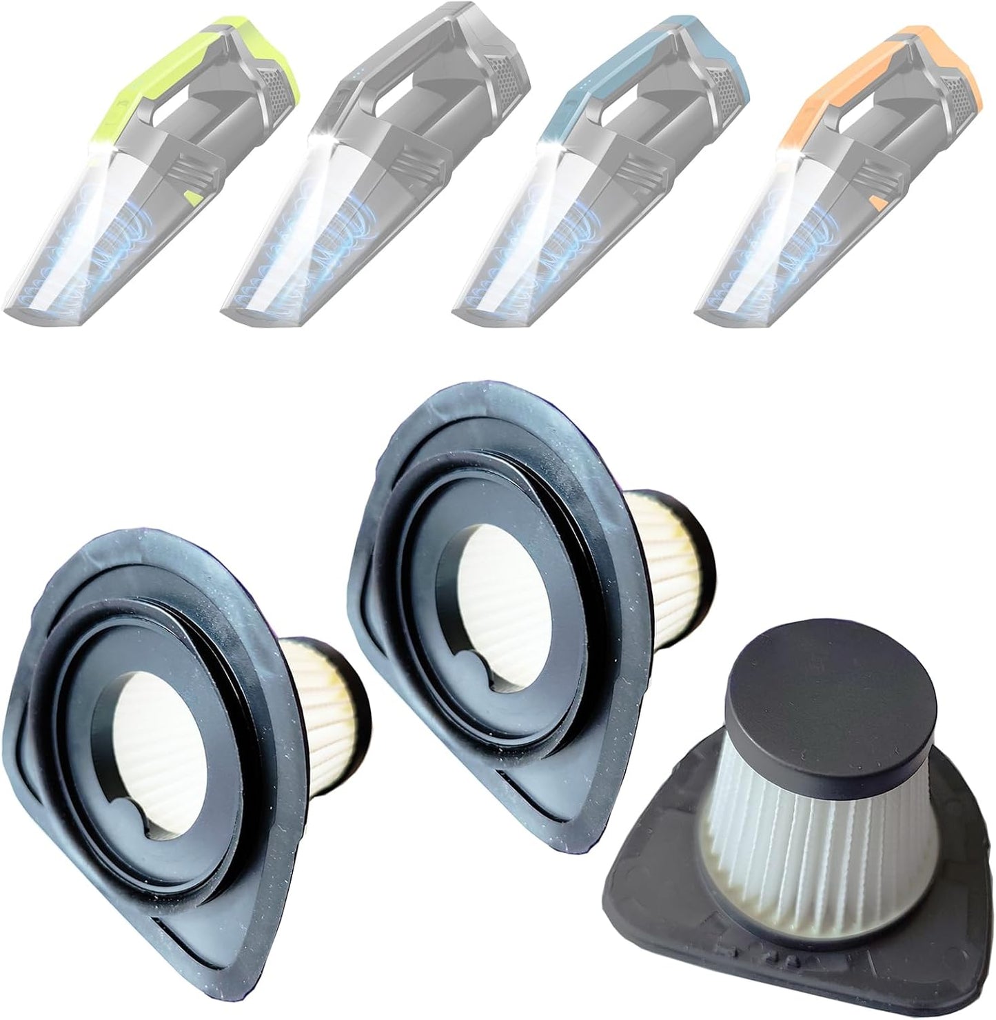 Filtros HEPA comp Blestan LT-114 paq 3 lavables