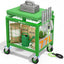 Carrito jardín con asiento 500lb ruedas para adultos
