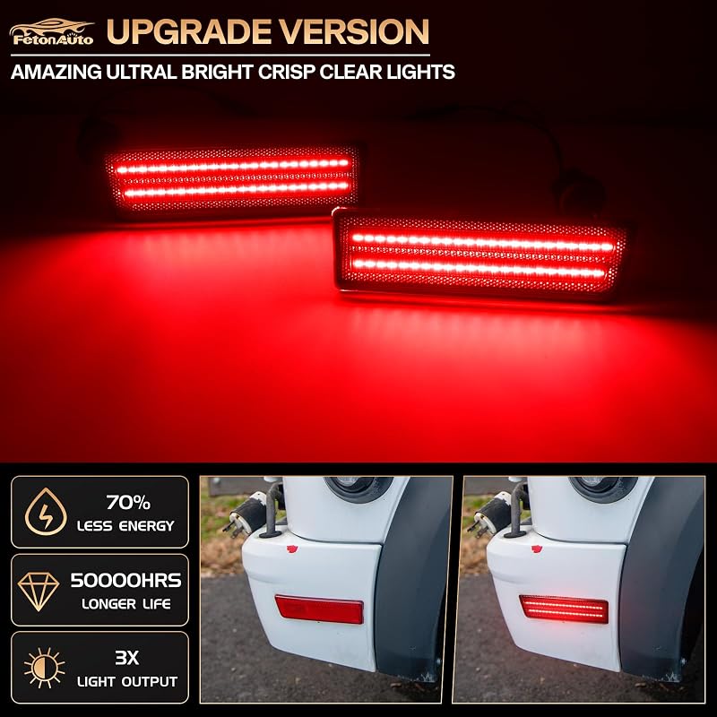 Luces LED trasero Ford Transit Connect 2010-13 ahumadas rojo