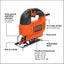 Sierra calar BLACKDECKER 4.5 amperios