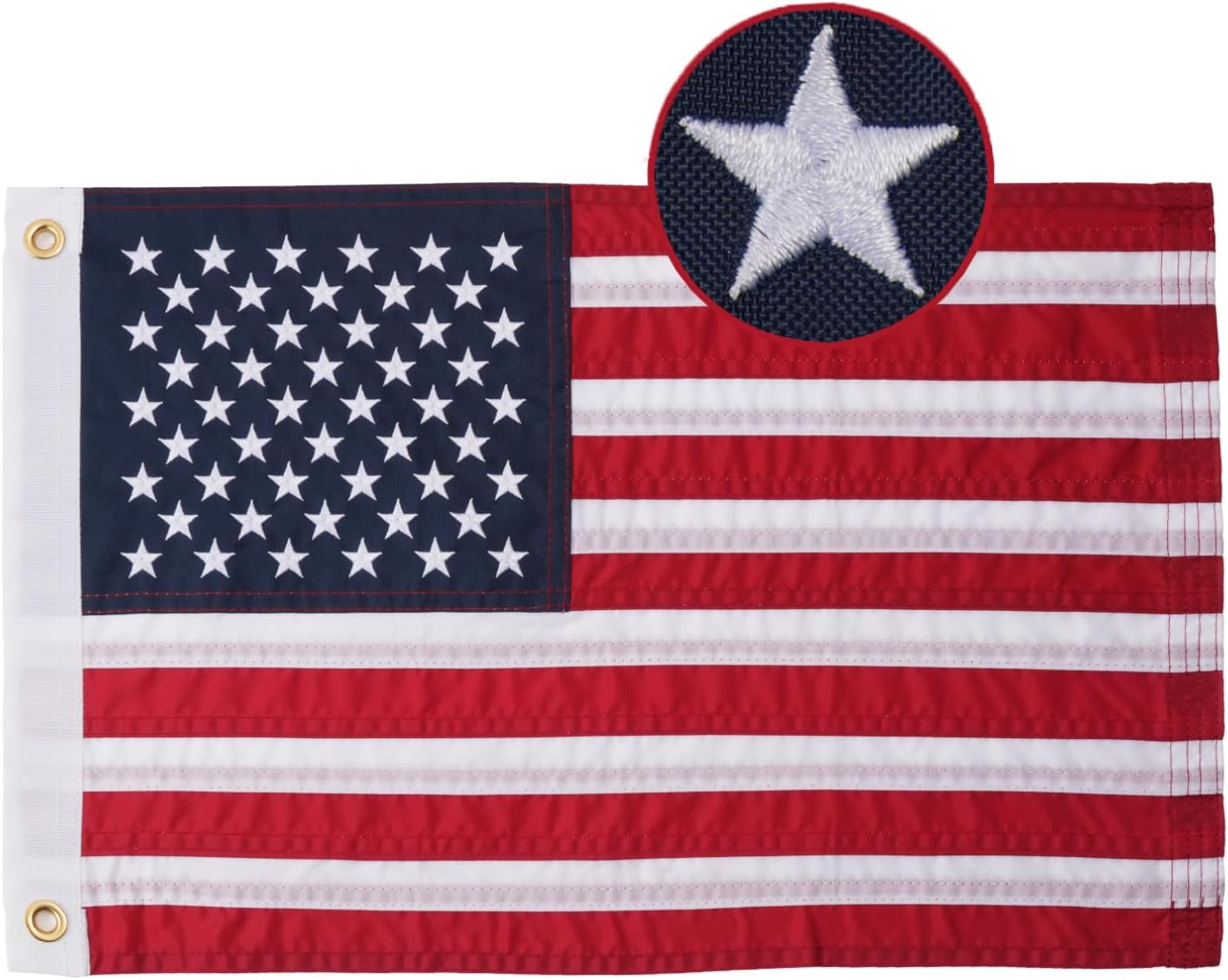 Bandera USA 16x24" resistente exteriores
