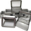 Caja mini latas Altoid 12 pzas con tapa transparente