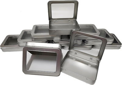 Caja mini latas Altoid 12 pzas con tapa transparente