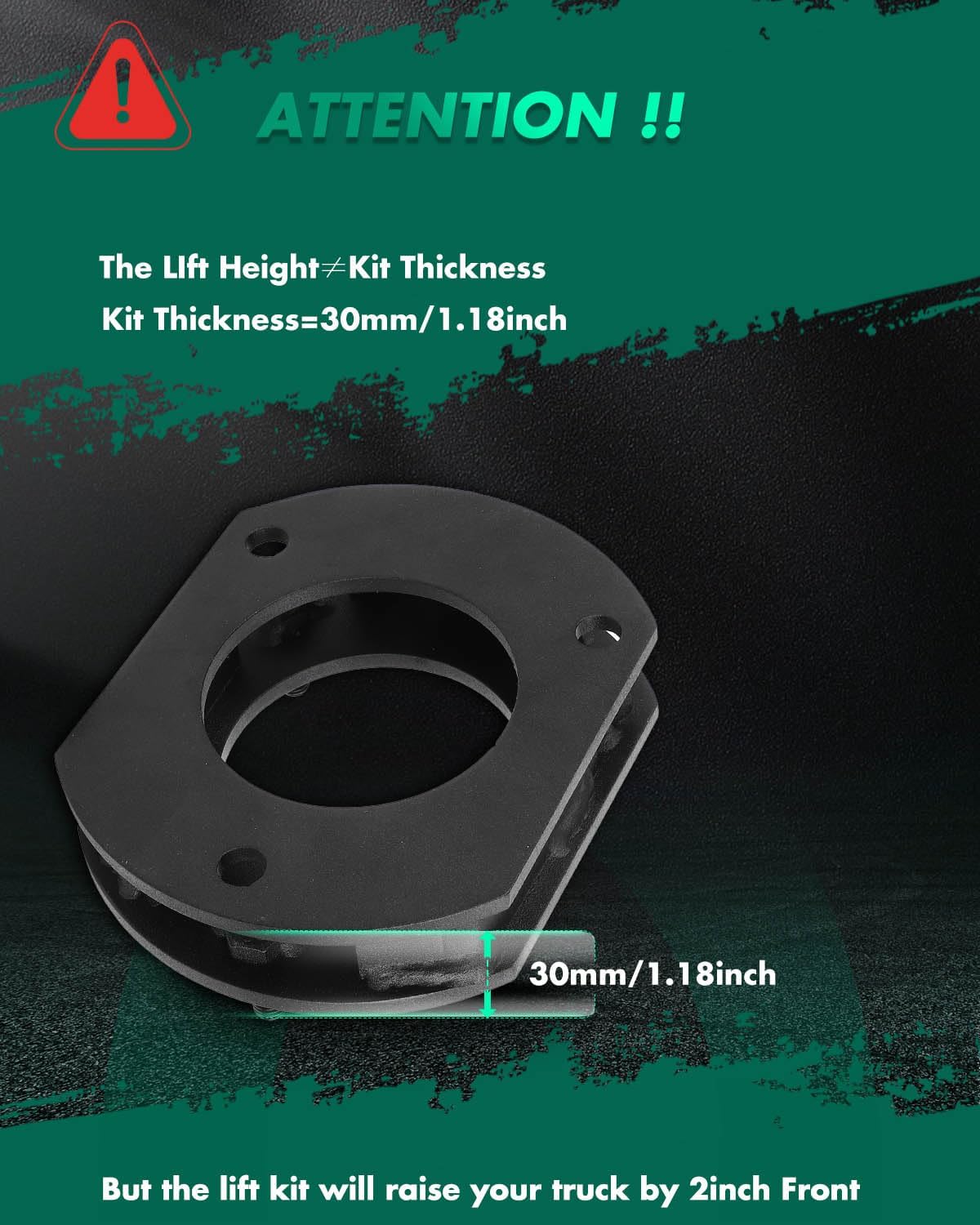 Kit elevación 2" Jeep Grand Cherokee WK2 11-22